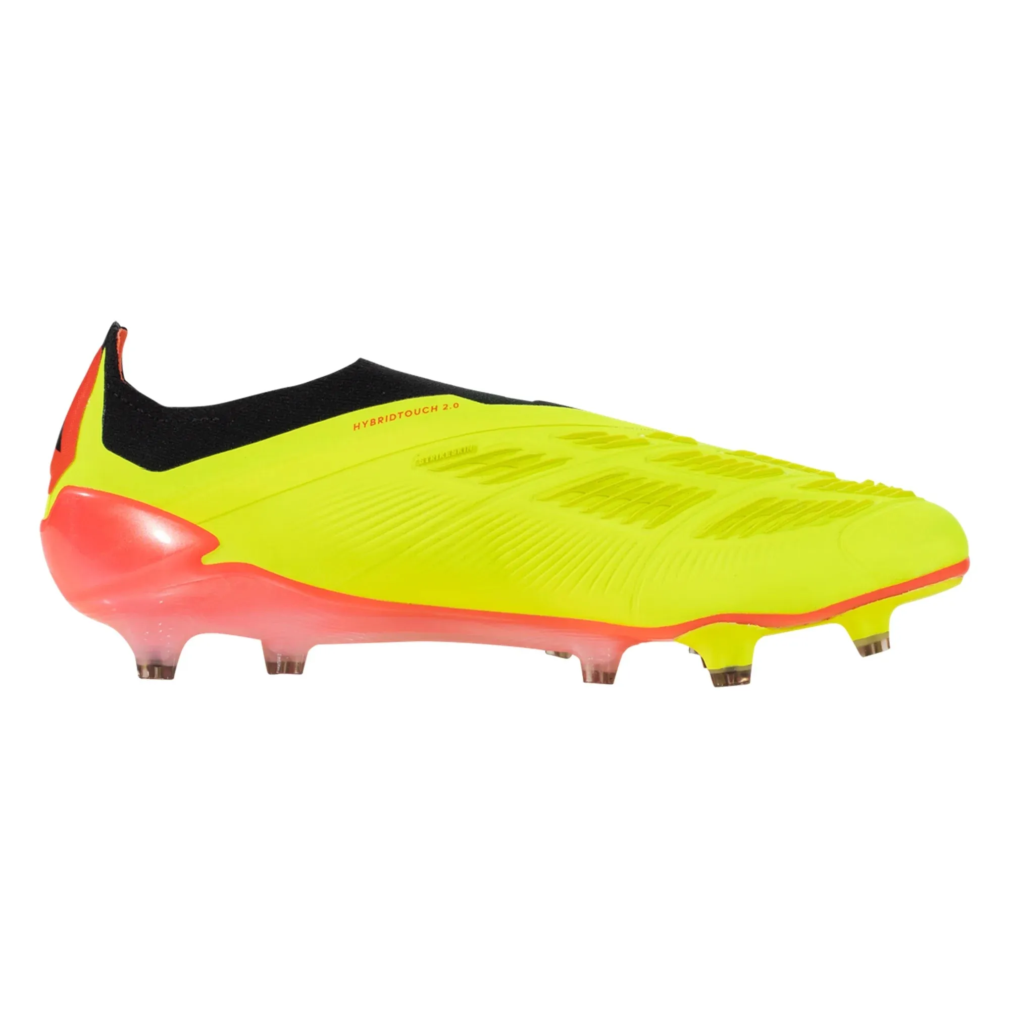 adidas Predator Elite Laceless FG Firm Ground Soccer Cleat - Solar Yellow/Core Black/Solar Red
