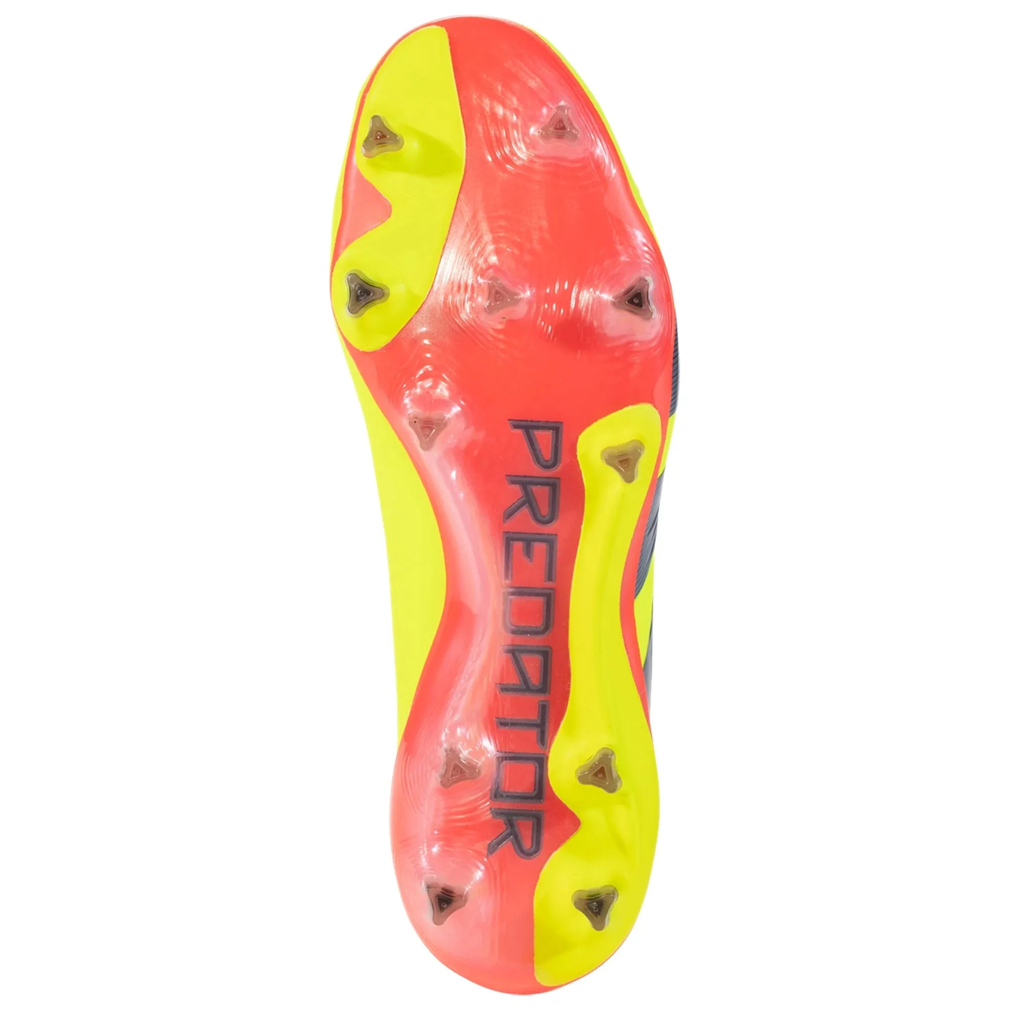 adidas Predator Elite Laceless FG Firm Ground Soccer Cleat - Solar Yellow/Core Black/Solar Red
