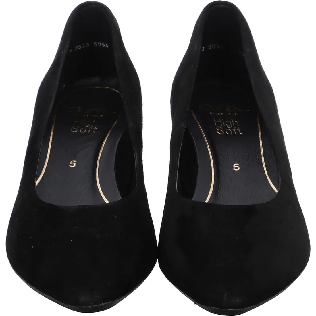 Ara London Ladies Low Heeled Court Shoe