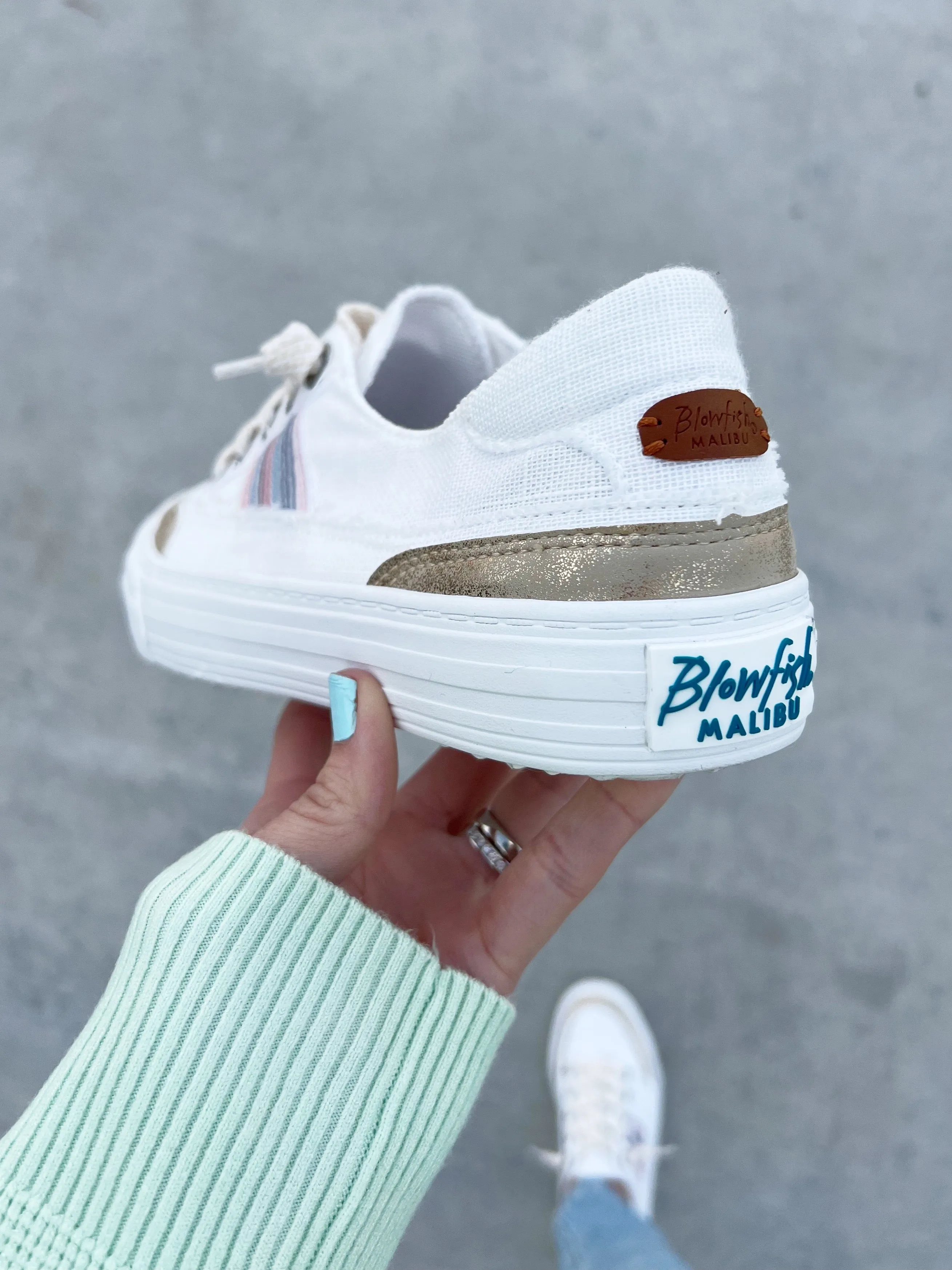 Blowfish Gather Together Sneakers in White