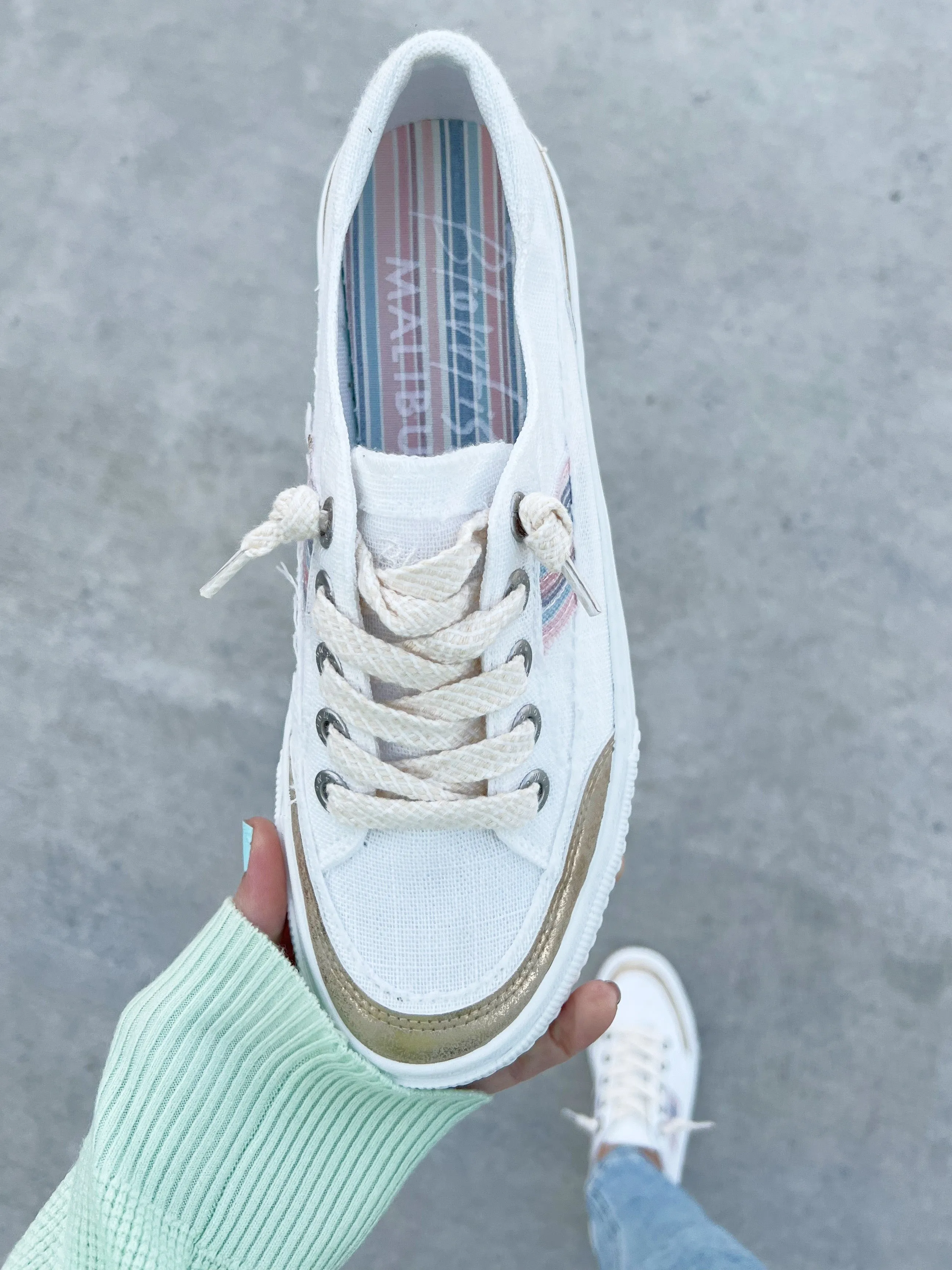 Blowfish Gather Together Sneakers in White