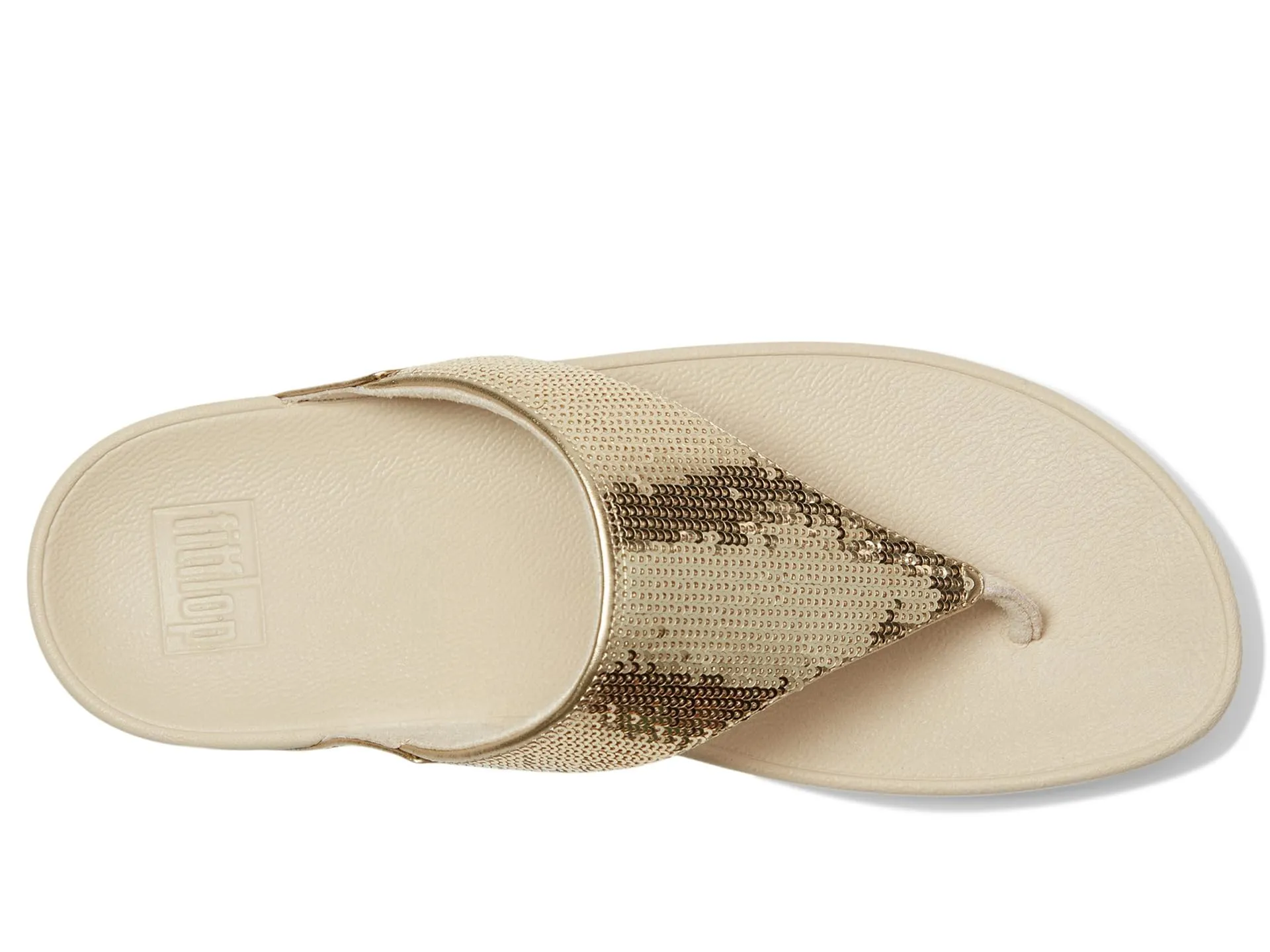 FitFlop Women's Lulu Sequin Toe-Post Sandals