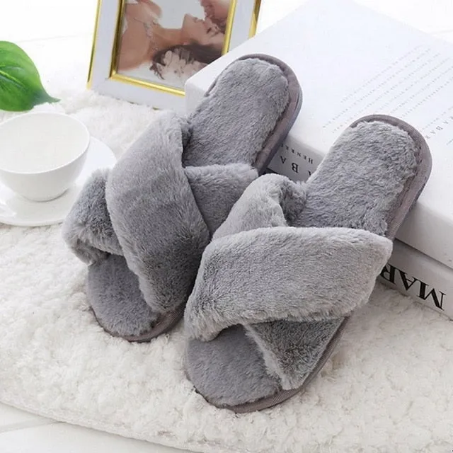 Fur Slip On