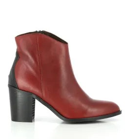 Igualados 17254 Red Ankle Boots