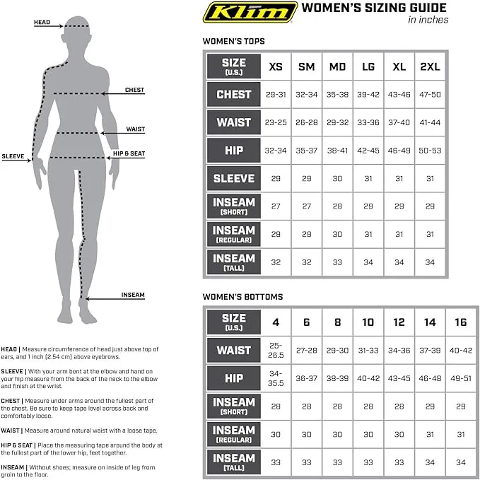 Klim Women's Alpine Bib