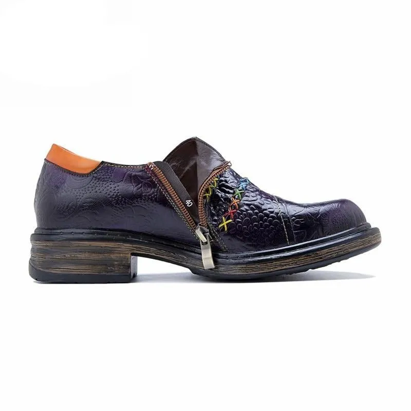 Marbelleve Zip Loafers
