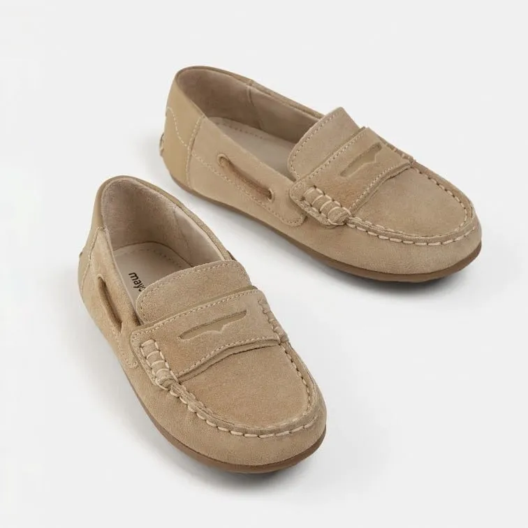 Mayoral Leather Moccasins - Arena