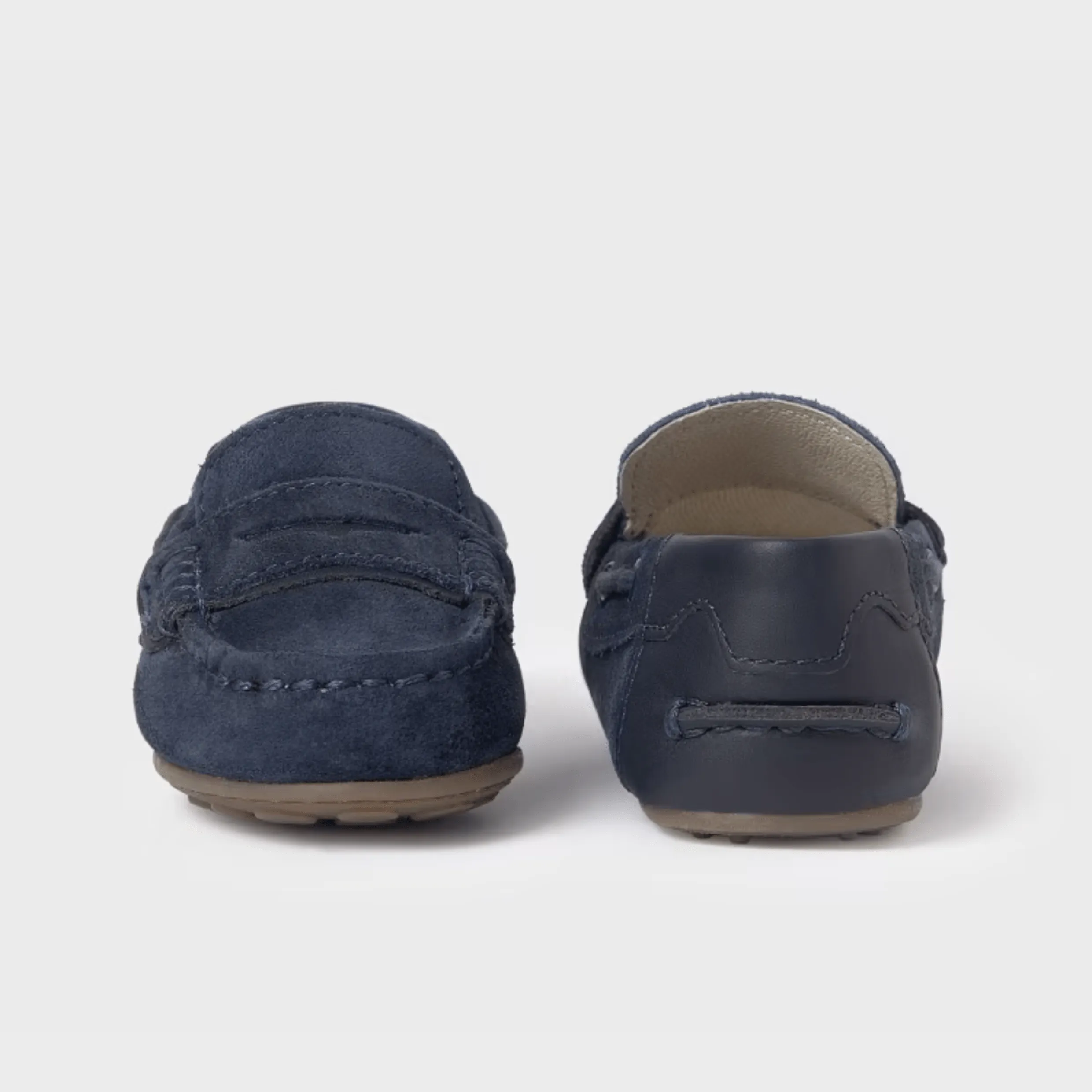 Mayoral Leather Moccasins - Marino