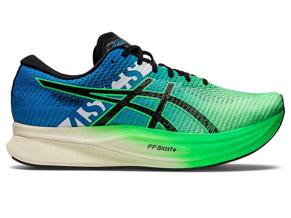 Men's Asics Magic Speed 2 EKIDEN, New Leaf/Black, 11.5 D Medium