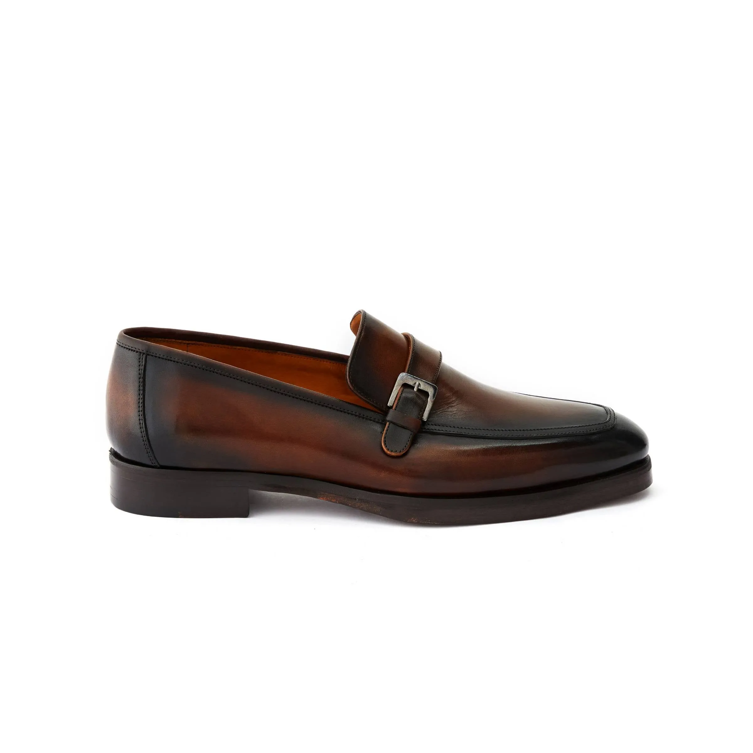 Men's Calf Leather Handmade Moccasin M7029