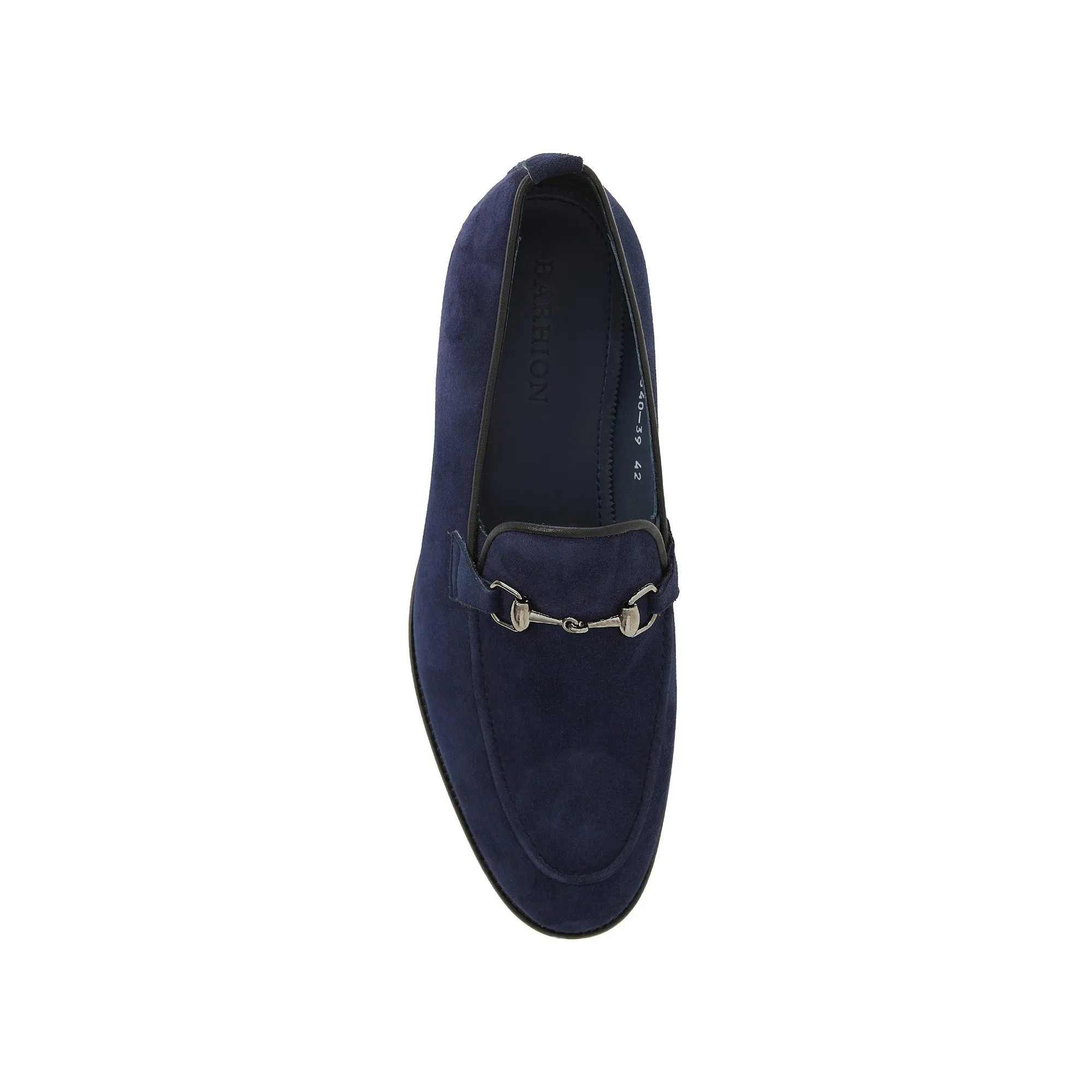 Men's Suede Calf Leather Handmade Moccasin M9010