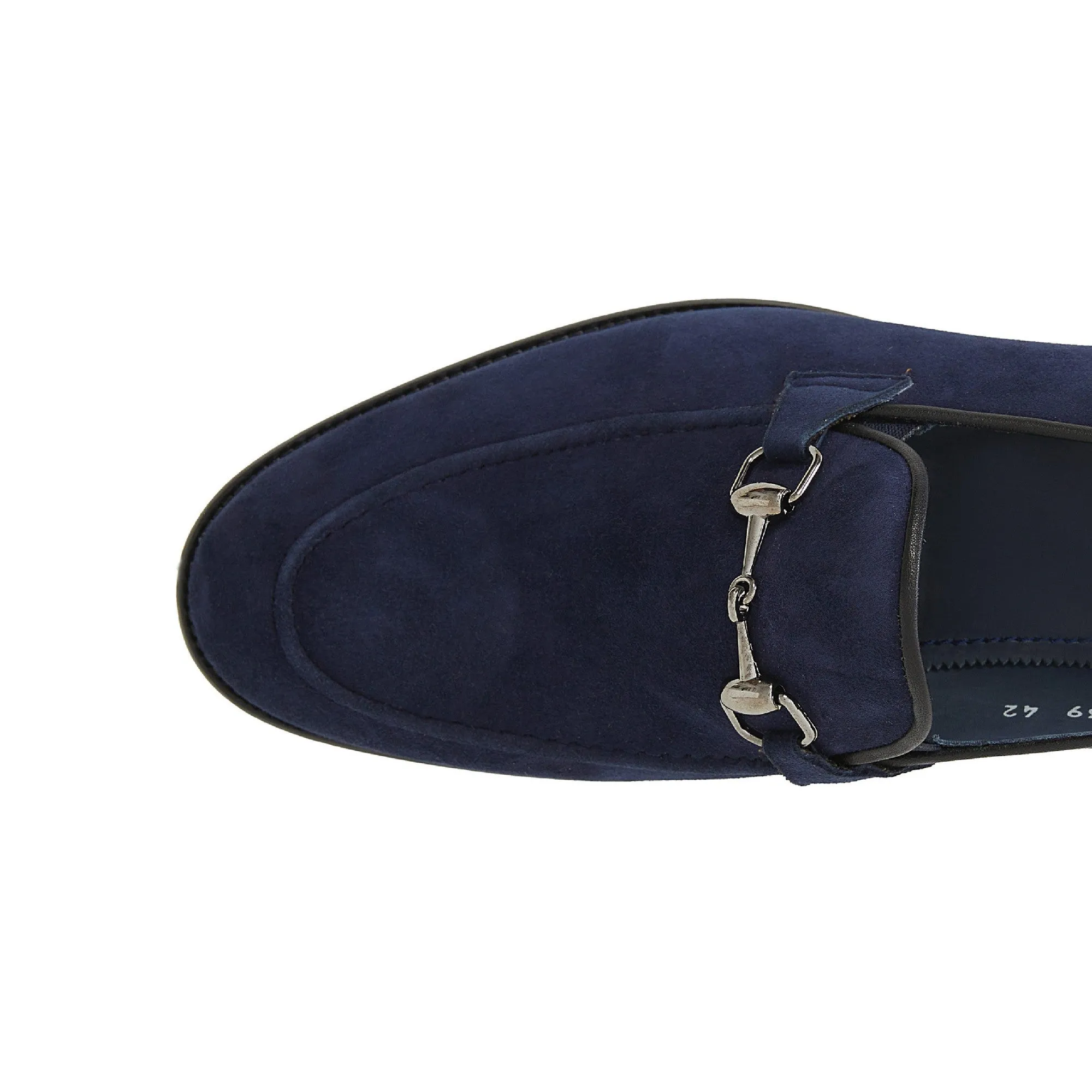 Men's Suede Calf Leather Handmade Moccasin M9010