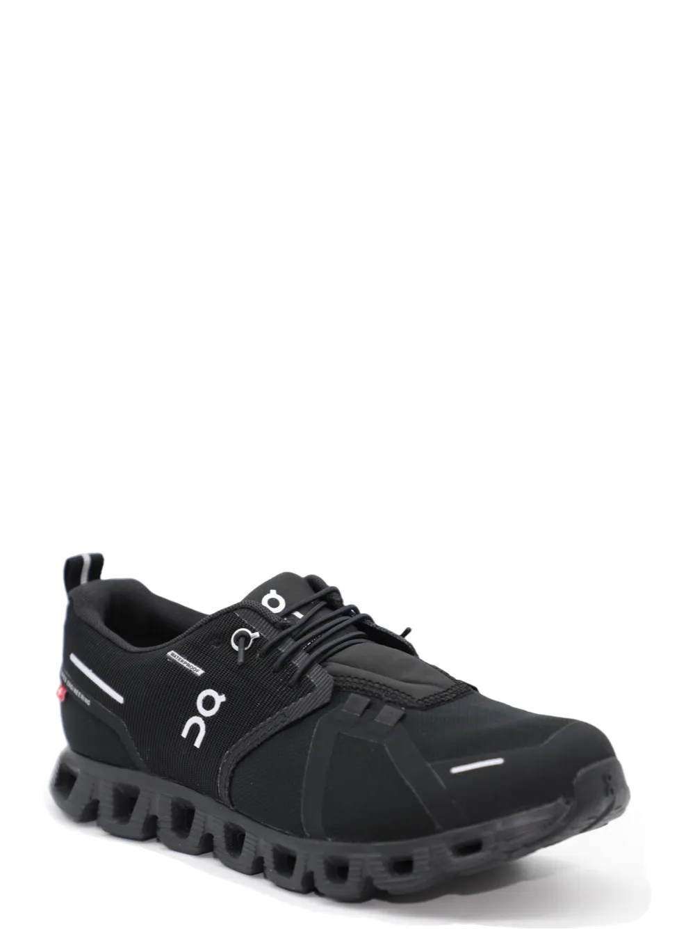 On Running Women's Cloud 5 Waterproof in All Black