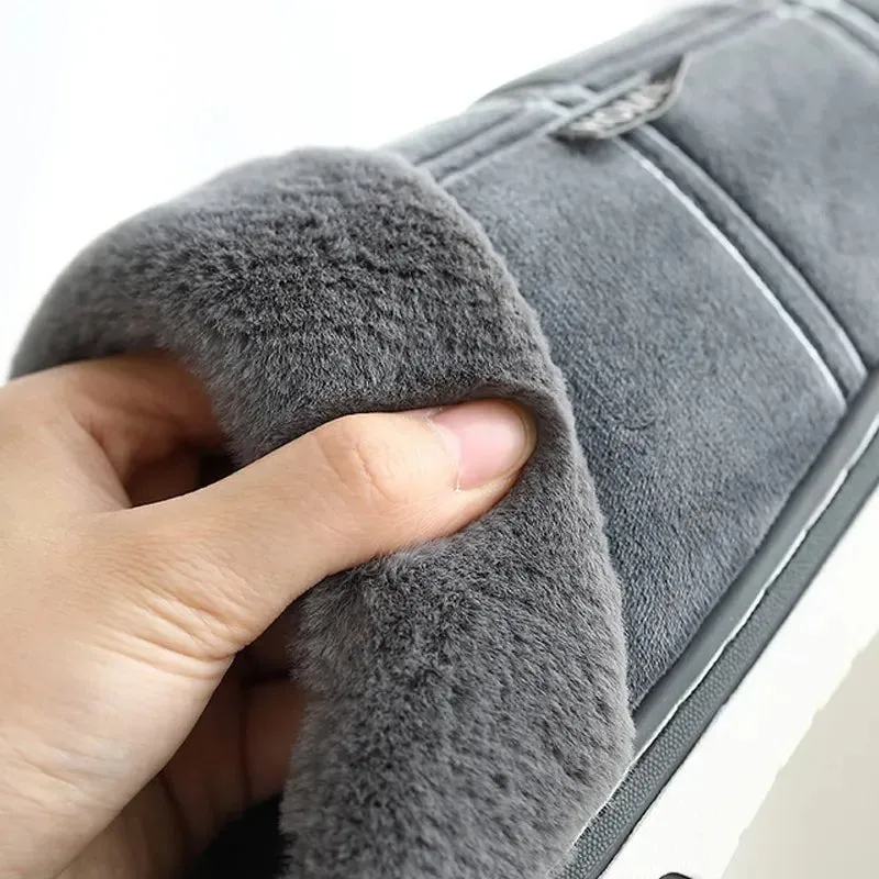 Plush Lined House Slippers