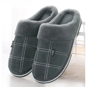 Plush Lined House Slippers