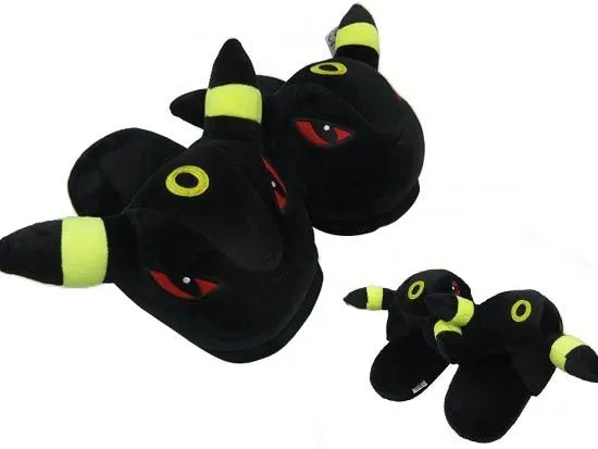 Pokemon Umbreon Plush Slippers - Umbreon Slippers