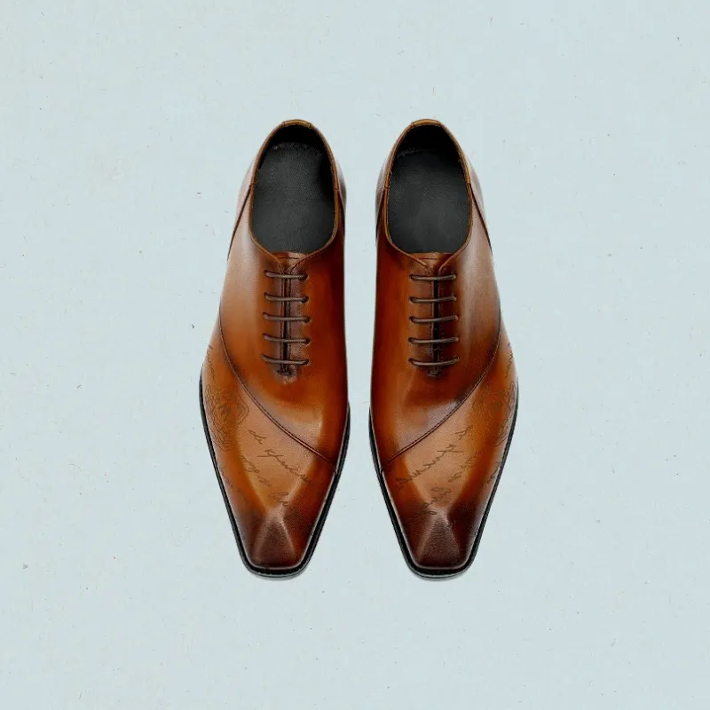 Vintage Craftsman Black Oxford Shoes – Classic Men’s Dress Shoes in Black & Brown
