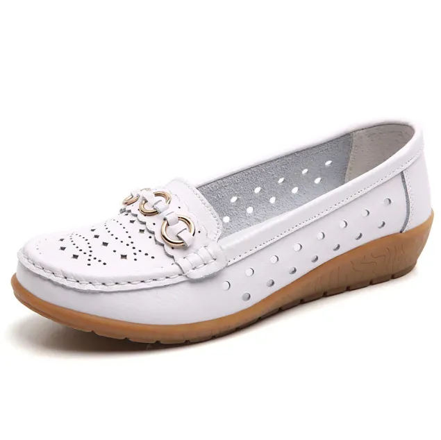 Women's Hollow Out Design Loafers