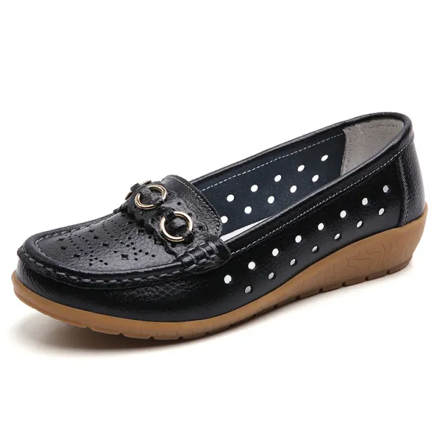 Women's Hollow Out Design Loafers