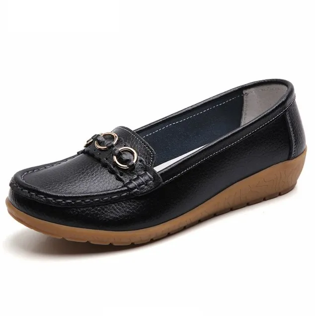 Women's Hollow Out Design Loafers